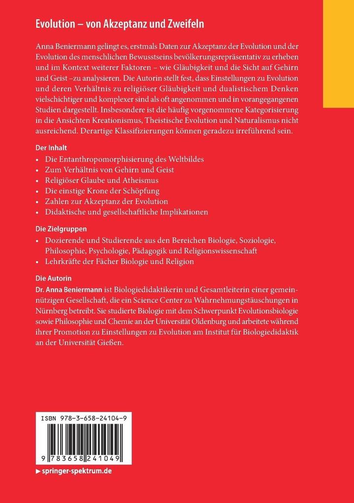 Weitere Ansicht: Evolution - von Akzeptanz und Zweifeln | Anna Beniermann
