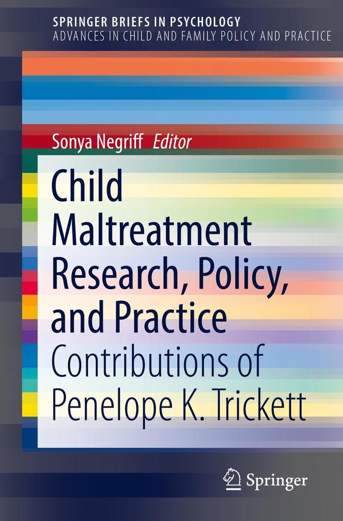 Produktbild: Child Maltreatment Research, Policy, and Practice