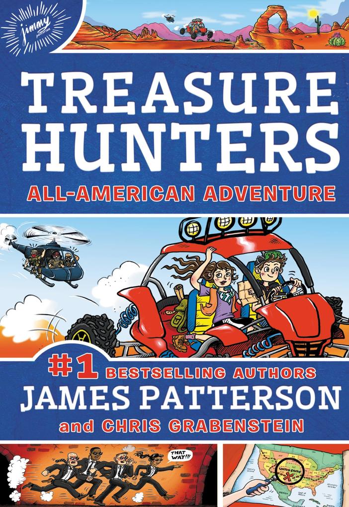 Produktbild: Treasure Hunters: All-American Adventure | James Patterson, Chris Grabenstein