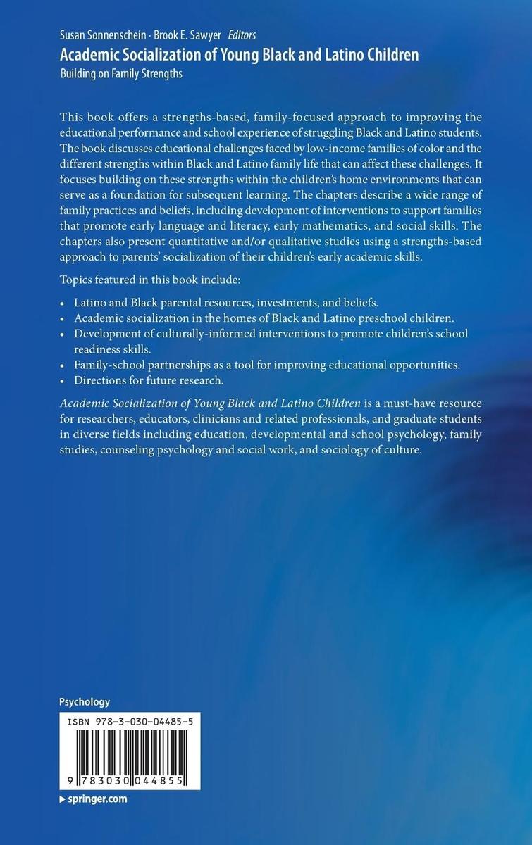 Weitere Ansicht: Academic Socialization of Young Black and Latino Children