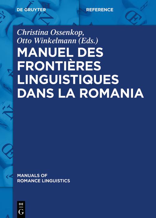 Produktbild: Manuel des frontières linguistiques dans la Romania