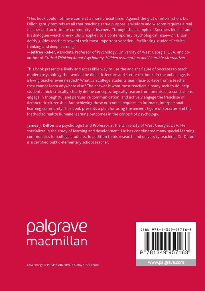 Weitere Ansicht: Teaching Psychology and the Socratic Method | James J. Dillon