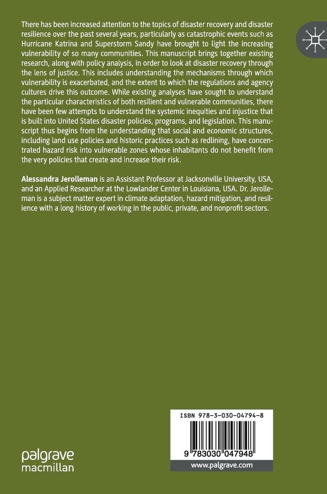 Weitere Ansicht: Disaster Recovery Through the Lens of Justice | Alessandra Jerolleman