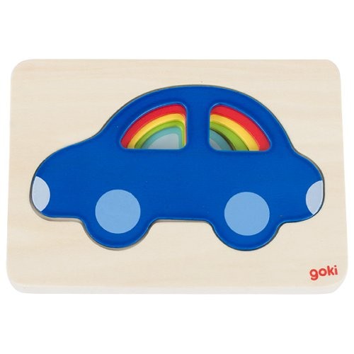 Weitere Ansicht: Schichtenpuzzle Auto