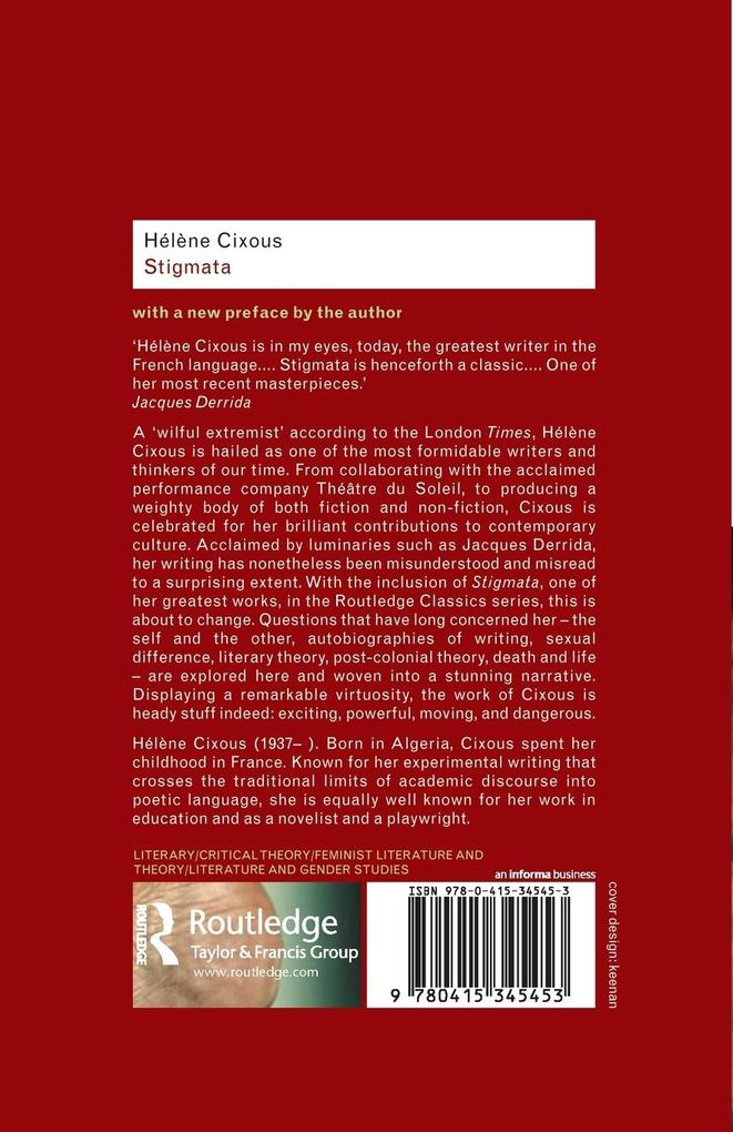 Weitere Ansicht: Stigmata | Hélène Cixous