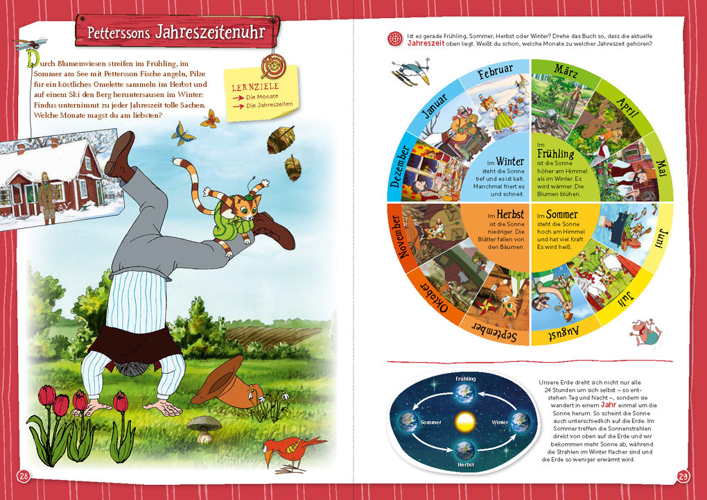 Weitere Ansicht: Pettersson und Findus: Mein erstes Vorschulwissen | Sven Nordqvist, Steffi Korda