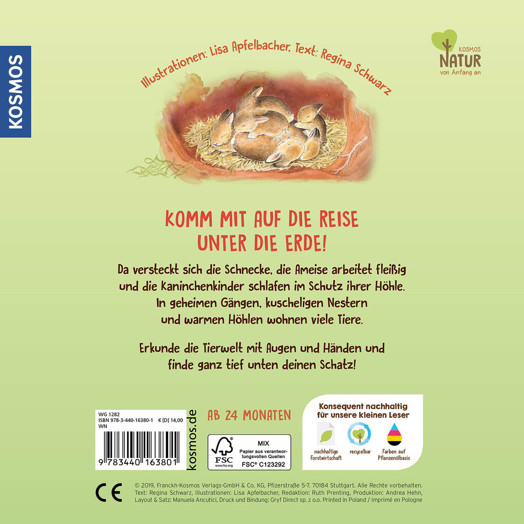 Weitere Ansicht: Guck mal unter die Erde | Lisa Apfelbacher, Regina Schwarz