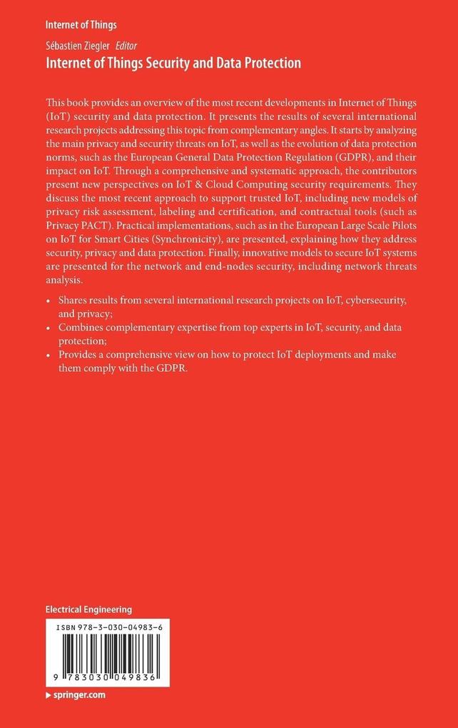 Weitere Ansicht: Internet of Things Security and Data Protection
