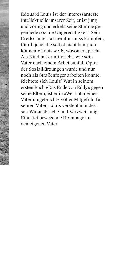 Weitere Ansicht: Wer hat meinen Vater umgebracht | Édouard Louis