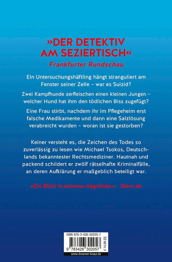 Weitere Ansicht: Die Zeichen des Todes | Michael Tsokos