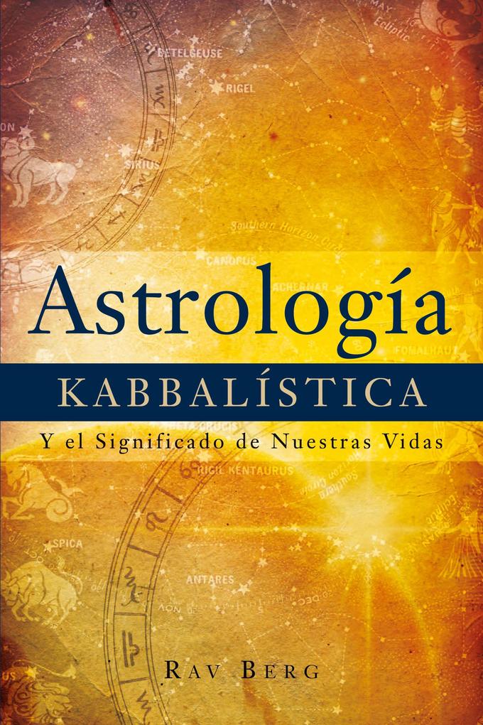Produktbild: Astrología Kabbalística | Rav Berg