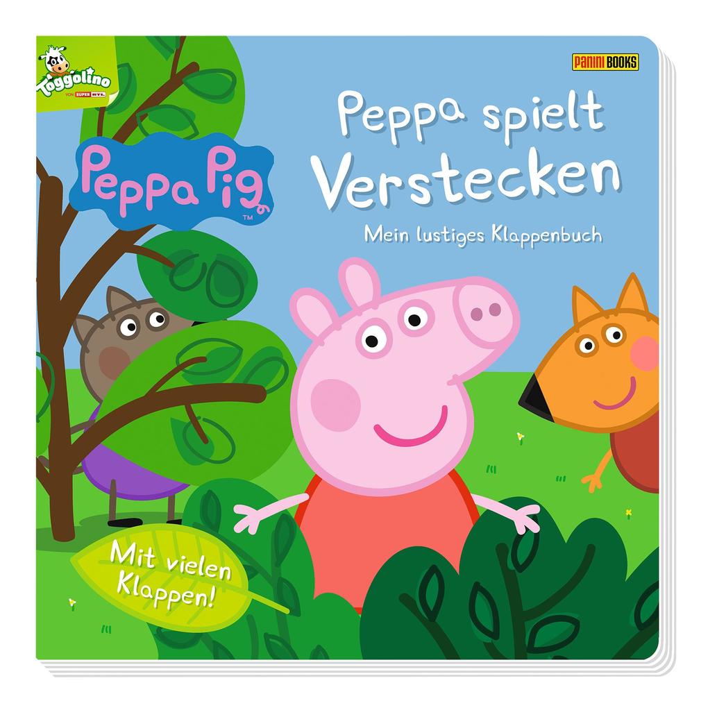 Produktbild: Peppa Pig: Peppa spielt Verstecken - Mein lustiges Klappenbuch | Panini