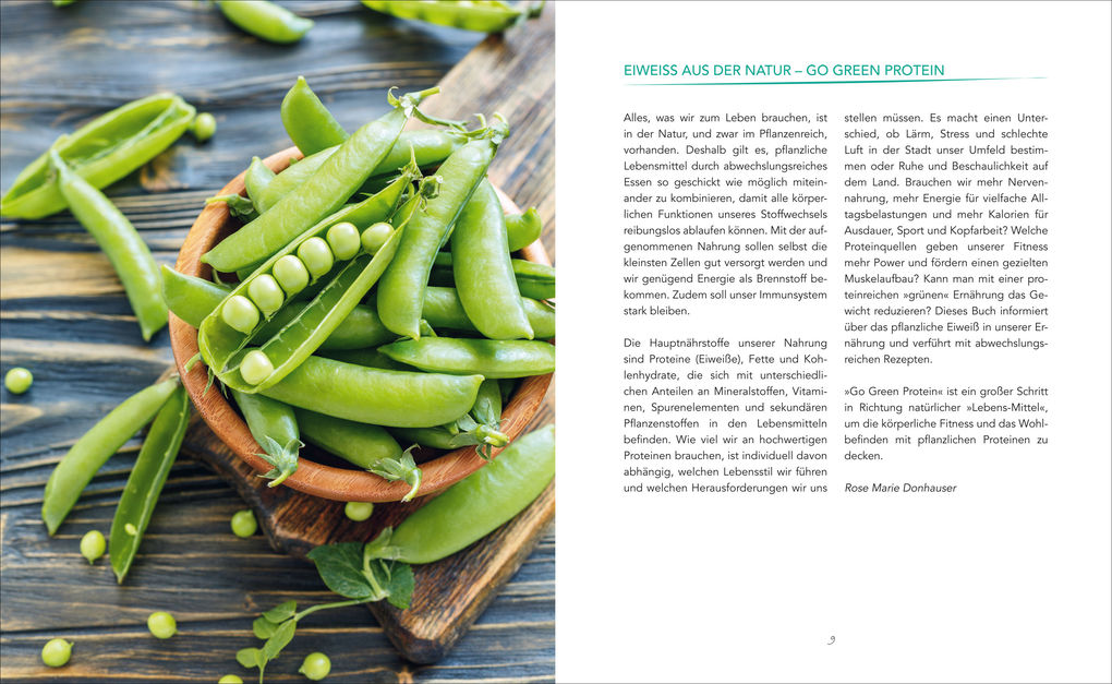 Weitere Ansicht: Das Protein-Kochbuch: Gesund, fit und schlank durch pflanzliche Proteine - Die perfekte Alternative und Ergänzung zu tierischem Eiweiß | Rose Marie Donhauser