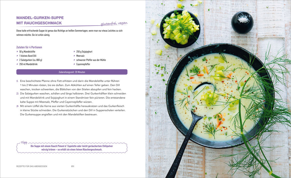 Weitere Ansicht: Das Protein-Kochbuch: Gesund, fit und schlank durch pflanzliche Proteine - Die perfekte Alternative und Ergänzung zu tierischem Eiweiß | Rose Marie Donhauser