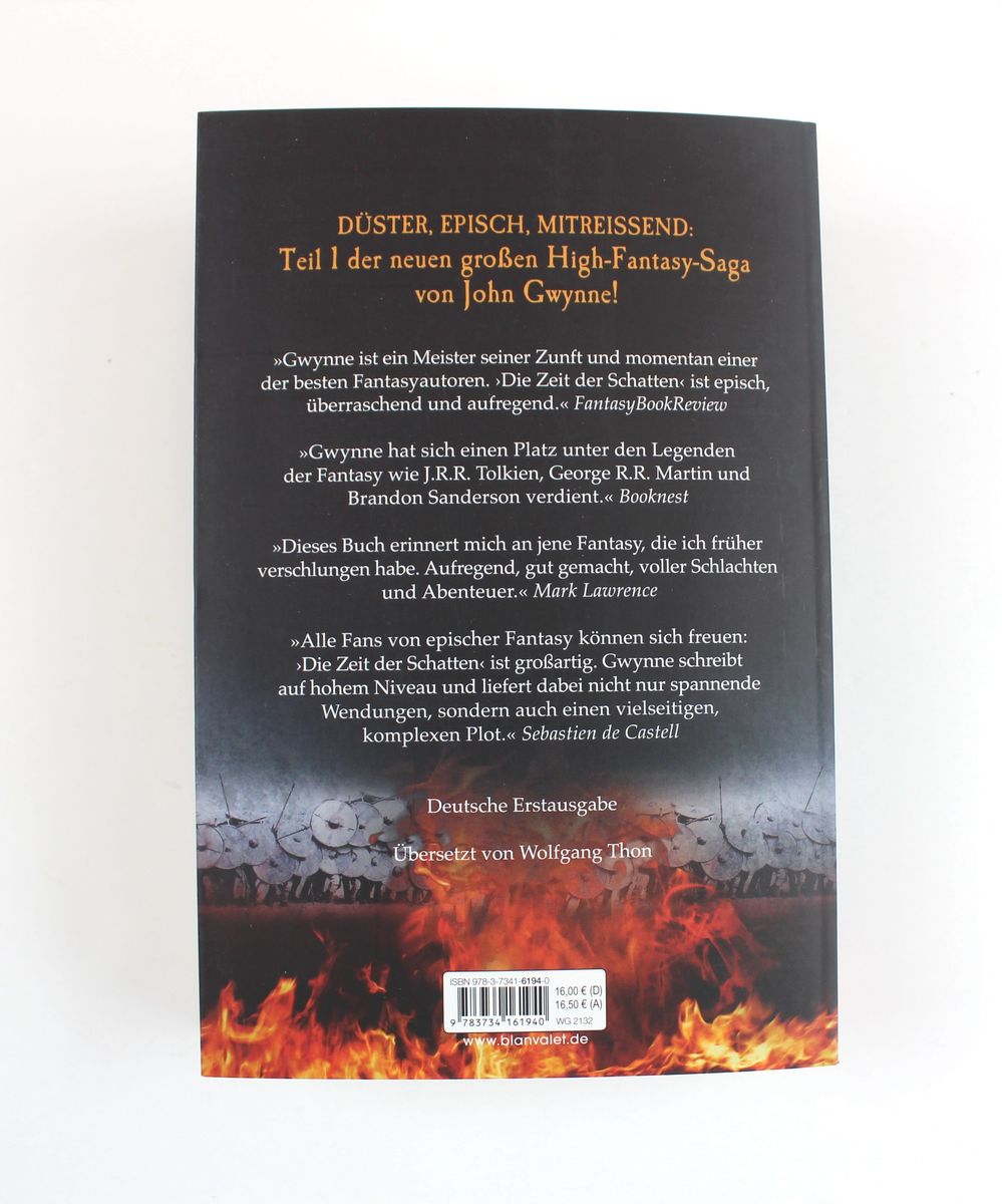 Weitere Ansicht: Die Zeit der Schatten - Blut und Knochen 1 | John Gwynne