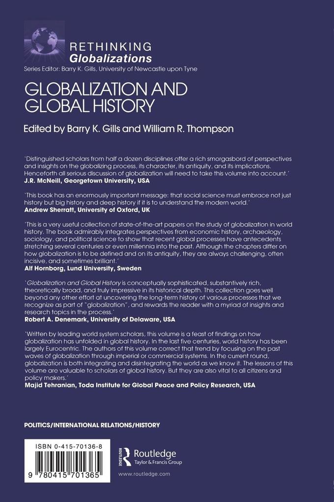 Weitere Ansicht: Globalization and Global History