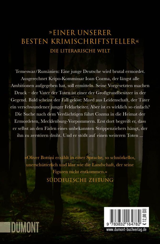 Weitere Ansicht: Der Tod in den stillen Winkeln des Lebens | Oliver Bottini