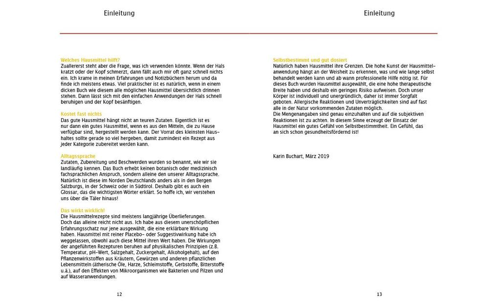 Weitere Ansicht: Hausmittel | Karin Buchart