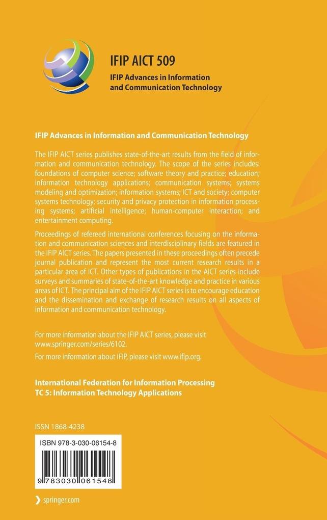 Weitere Ansicht: Computer and Computing Technologies in Agriculture X