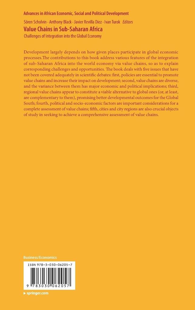 Weitere Ansicht: Value Chains in Sub-Saharan Africa