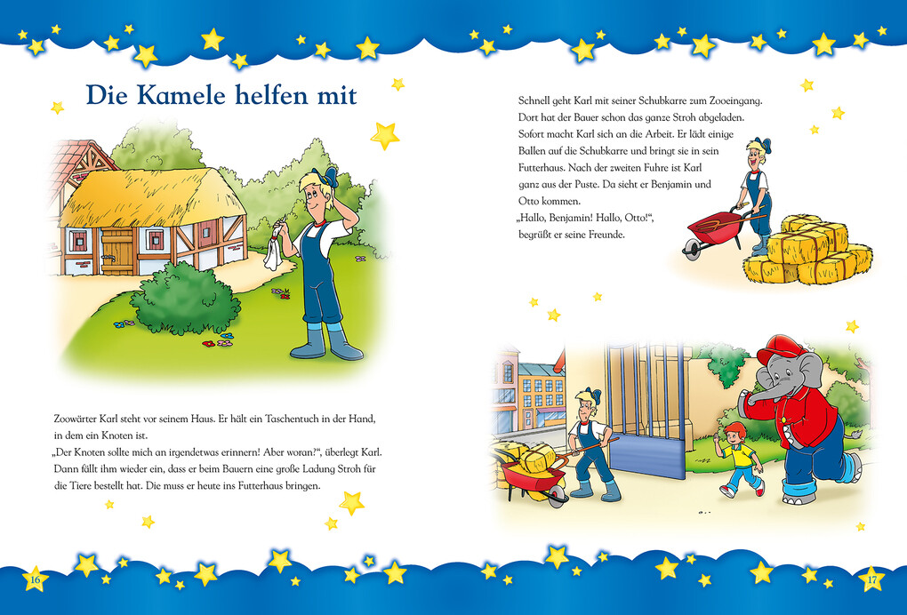 Weitere Ansicht: Benjamin Blümchen: Meine liebsten Gutenachtgeschichten | Alke Hauschild