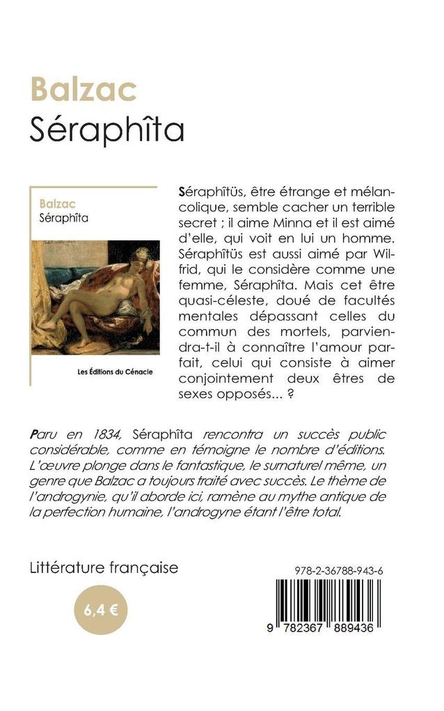 Weitere Ansicht: Séraphîta (édition de référence) | Honoré de Balzac