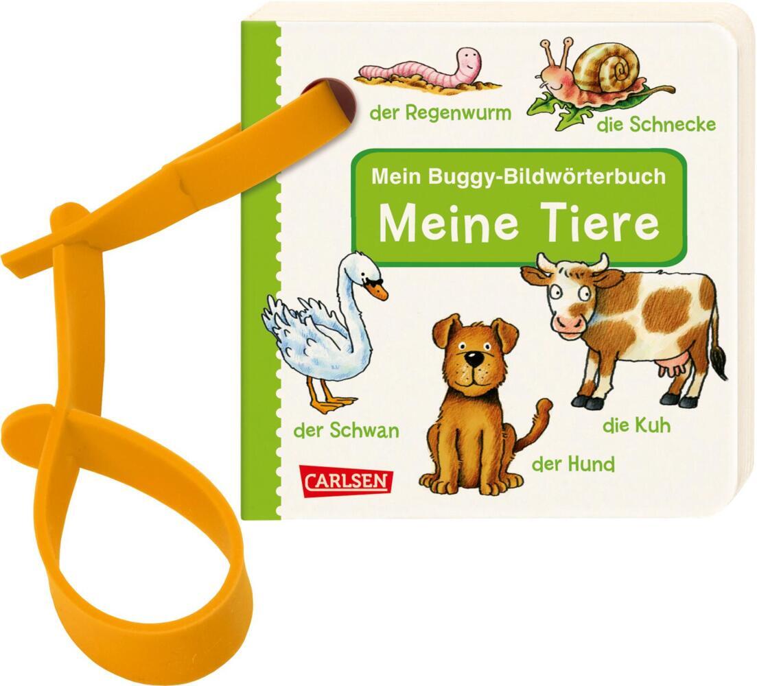 Produktbild: Buggy-Bücher: Mein Buggy-Bildwörterbuch: Meine Tiere | Lucia Fischer