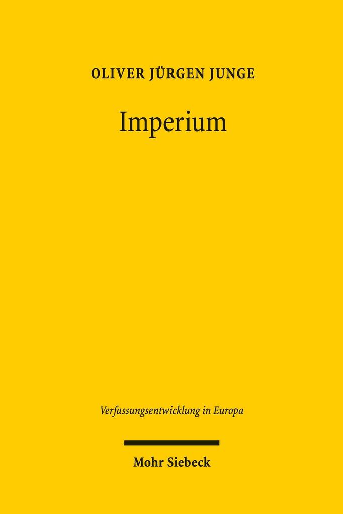 Produktbild: Imperium | Oliver Jürgen Junge