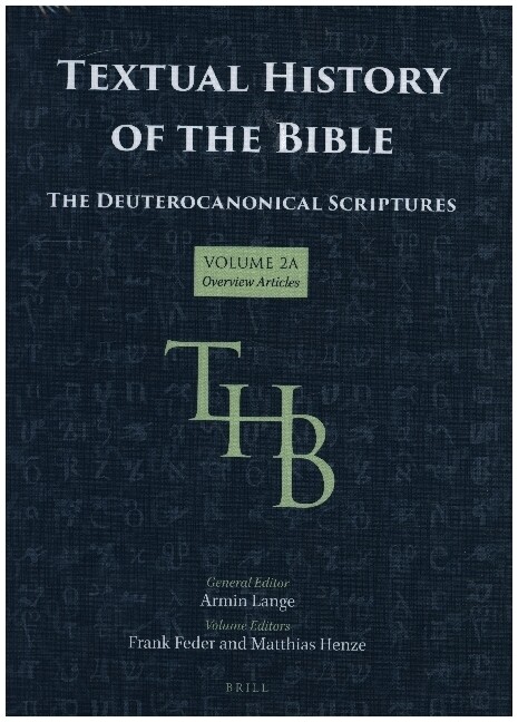 Textual History of the Bible Vol. 2 (2a, 2b, 2c) als Buch (gebunden)