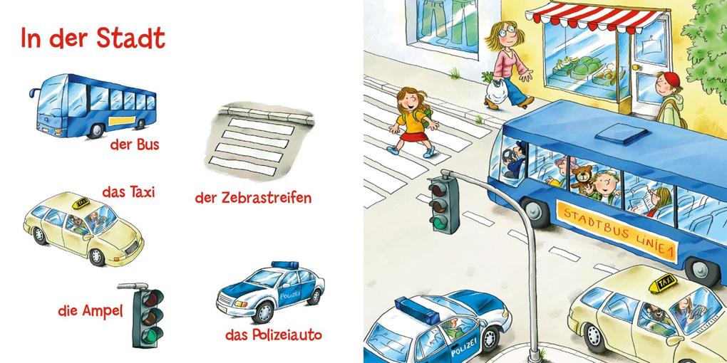 Weitere Ansicht: Buggy-Bücher: Mein Buggy-Bildwörterbuch: Unterwegs | Lucia Fischer