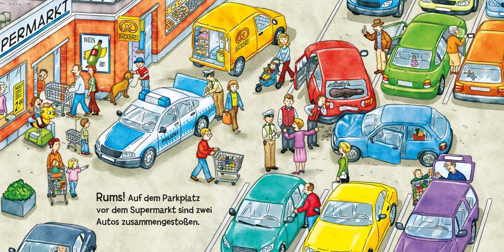 Weitere Ansicht: Buggy-Bücher: Mein Buggy-Wimmelbuch: Fahrzeuge | Julia Hofmann