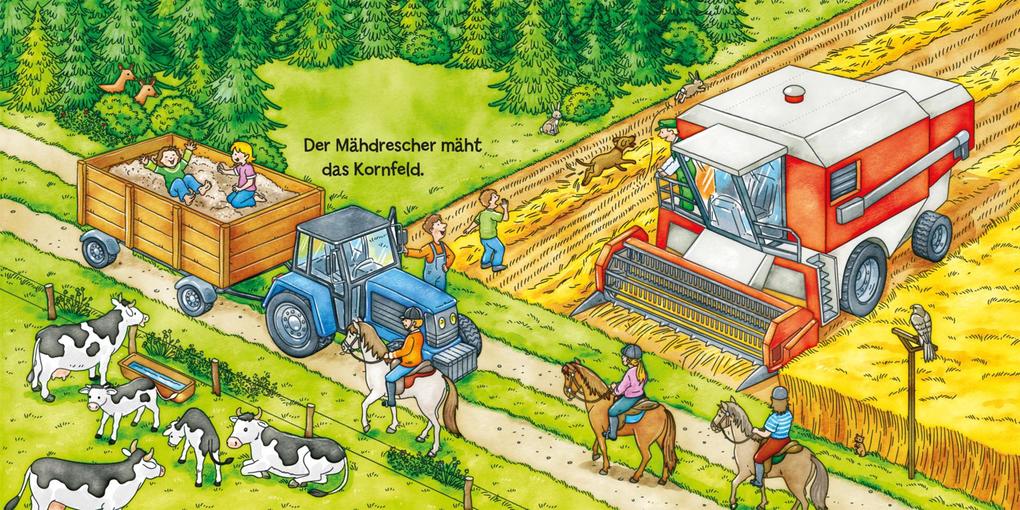 Weitere Ansicht: Buggy-Bücher: Mein Buggy-Wimmelbuch: Bauernhof | Julia Hofmann