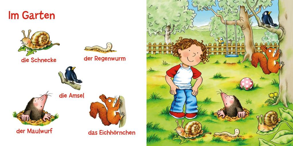 Weitere Ansicht: Buggy-Bücher: Mein Buggy-Bildwörterbuch: Meine Tiere | Lucia Fischer