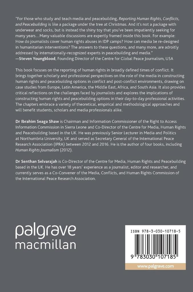 Weitere Ansicht: Reporting Human Rights, Conflicts, and Peacebuilding