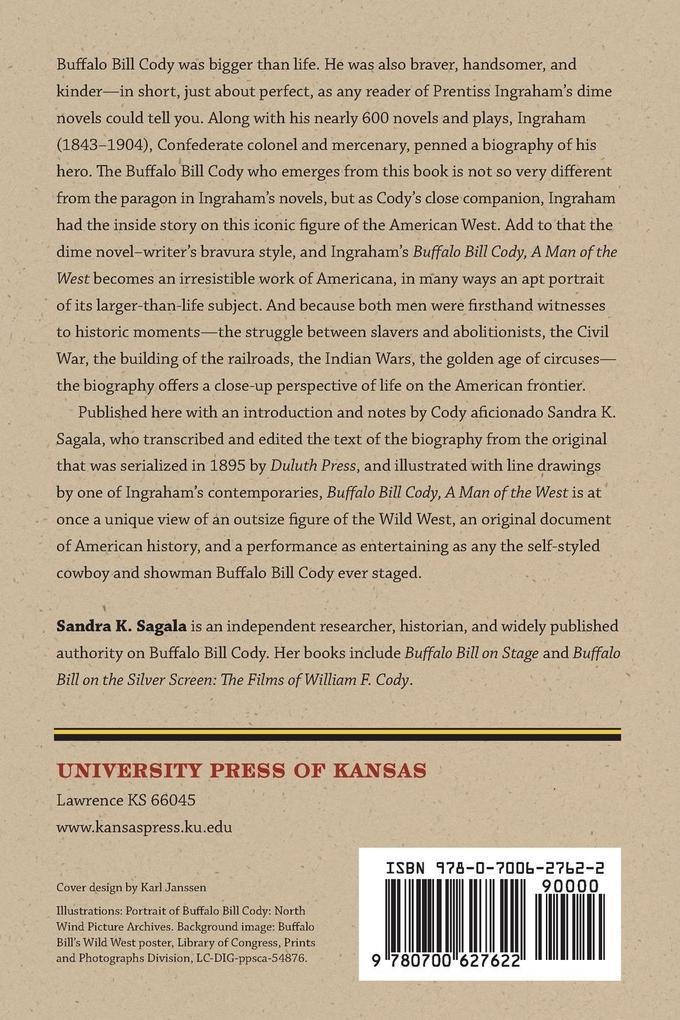 Weitere Ansicht: Buffalo Bill Cody, a Man of the West | Prentiss Ingraham