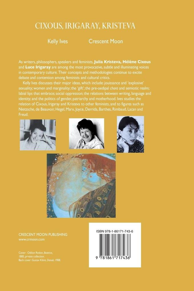 Weitere Ansicht: CIXOUS, IRIGARAY, KRISTEVA | Kelly Ives