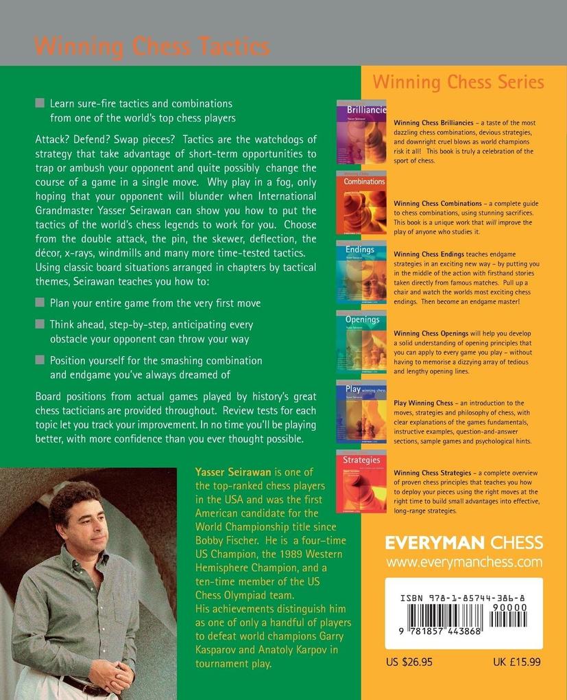 Weitere Ansicht: Winning Chess Tactics, revised edition | Yasser Seirawan