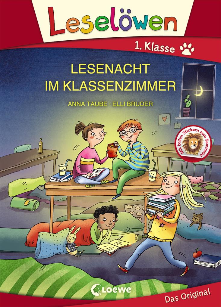 Produktbild: Leselöwen 1. Klasse - Lesenacht im Klassenzimmer | Anna Taube
