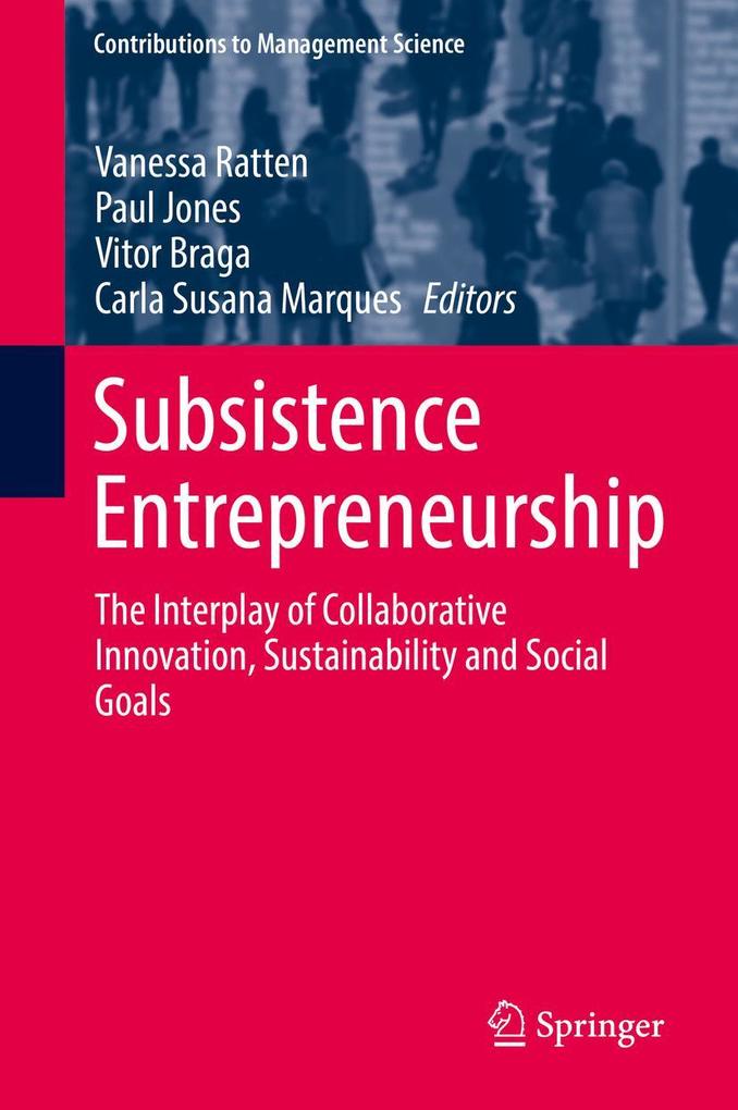 Produktbild: Subsistence Entrepreneurship