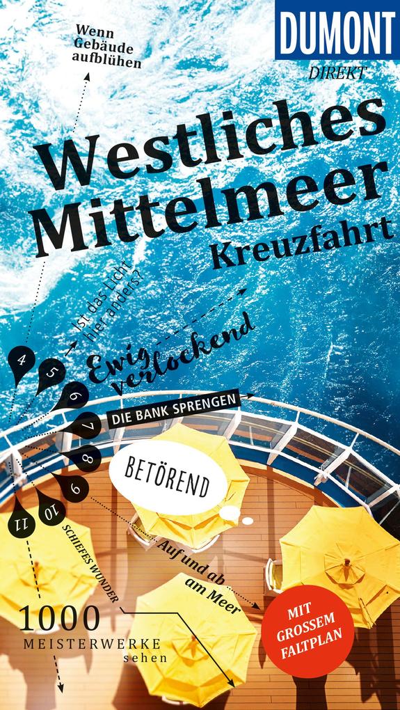 Produktbild: DuMont direkt Reiseführer Westliches Mittelmeer Kreuzfahrt | Lilly Nielitz-Hart, Simon Hart