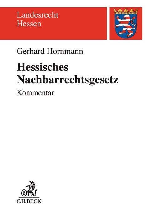 Produktbild: Hessisches Nachbarrechtsgesetz | Gerhard Hornmann