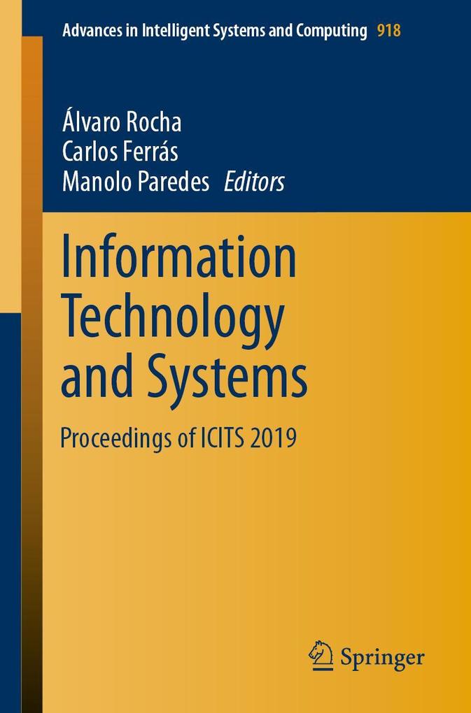 Produktbild: Information Technology and Systems