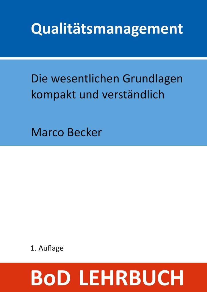 Produktbild: Qualitätsmanagement | Marco Becker