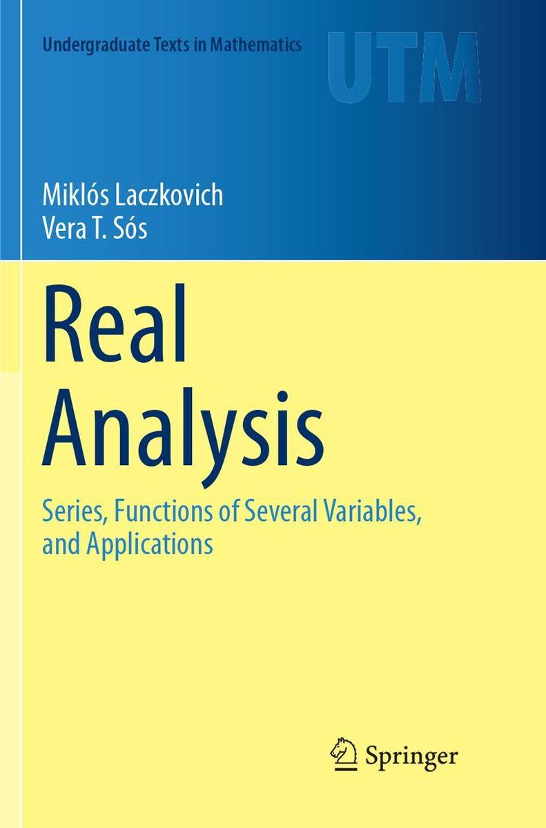 Produktbild: Real Analysis | Miklós Laczkovich, Vera T. Sós