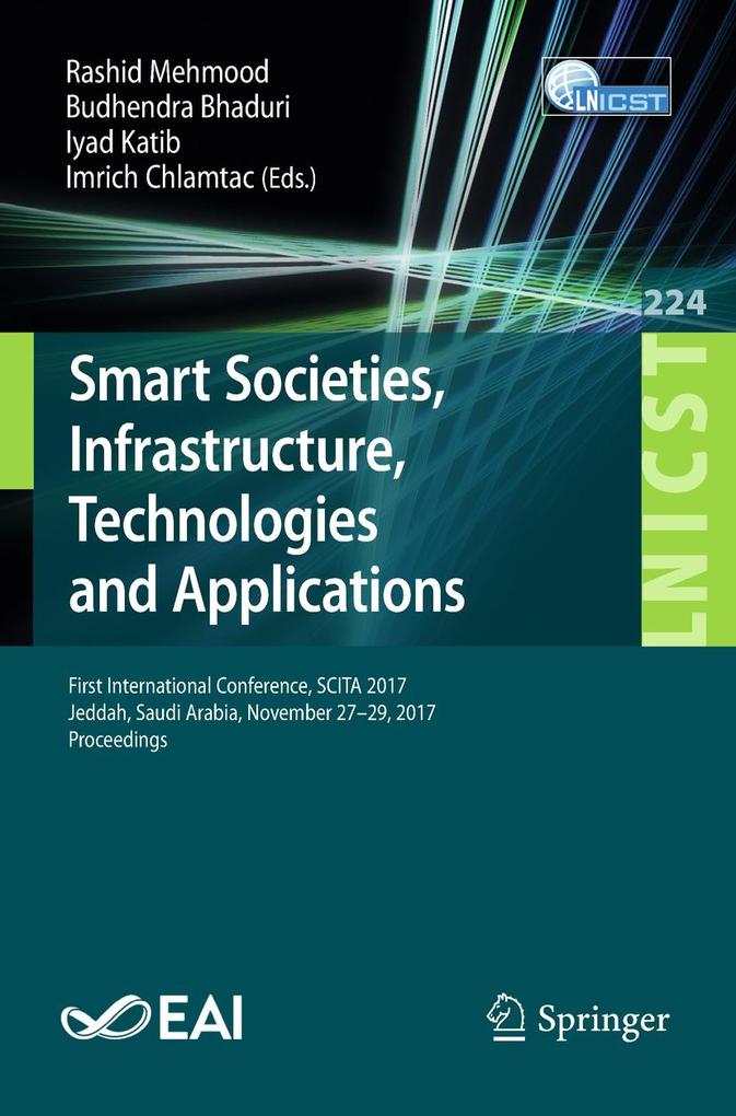 Produktbild: Smart Societies, Infrastructure, Technologies and Applications
