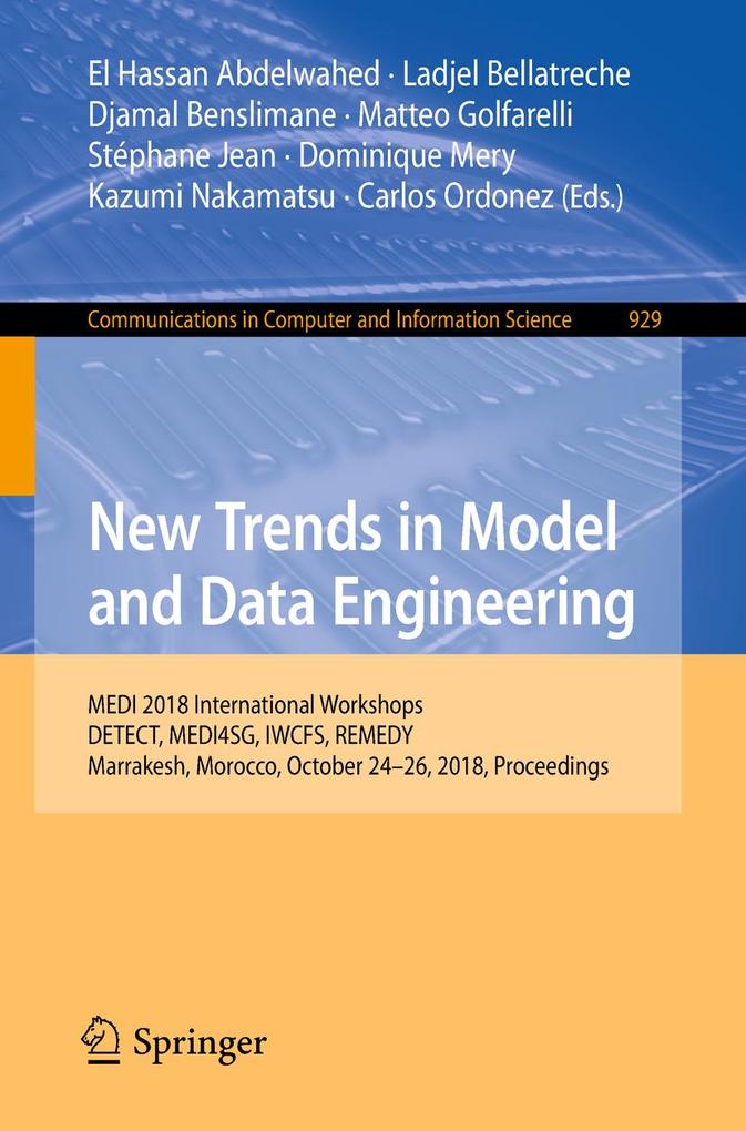 Produktbild: New Trends in Model and Data Engineering