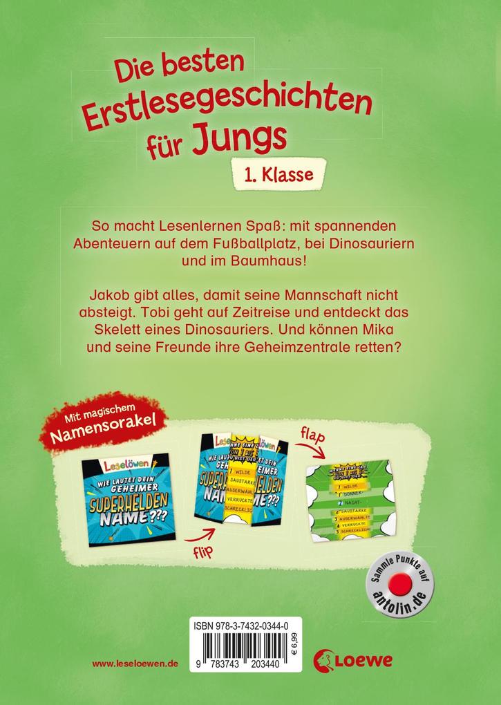 Weitere Ansicht: Leselöwen - Die besten Erstlesegeschichten für Jungs 1. Klasse