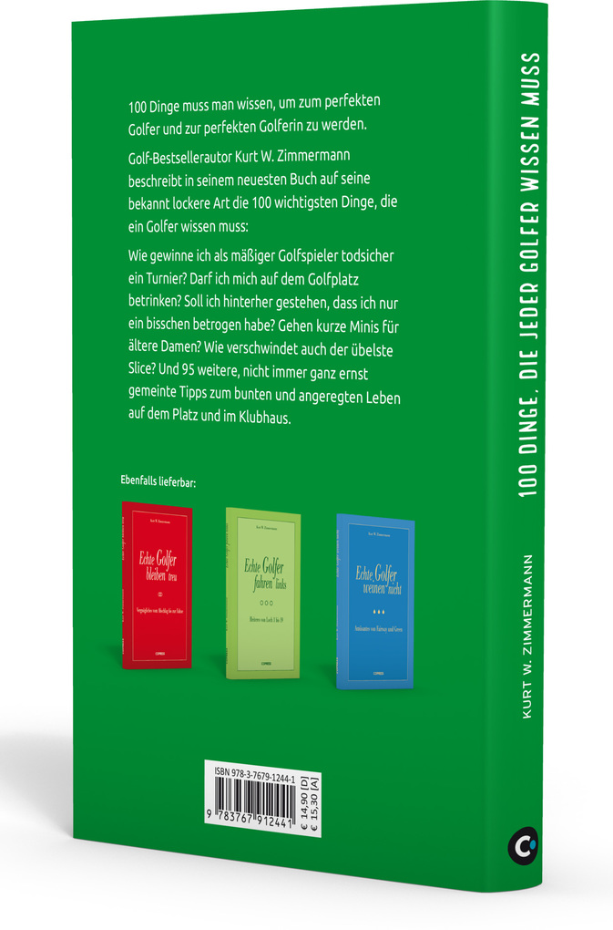 Weitere Ansicht: 100 Dinge, die jeder Golfer wissen muss | Kurt W. Zimmermann