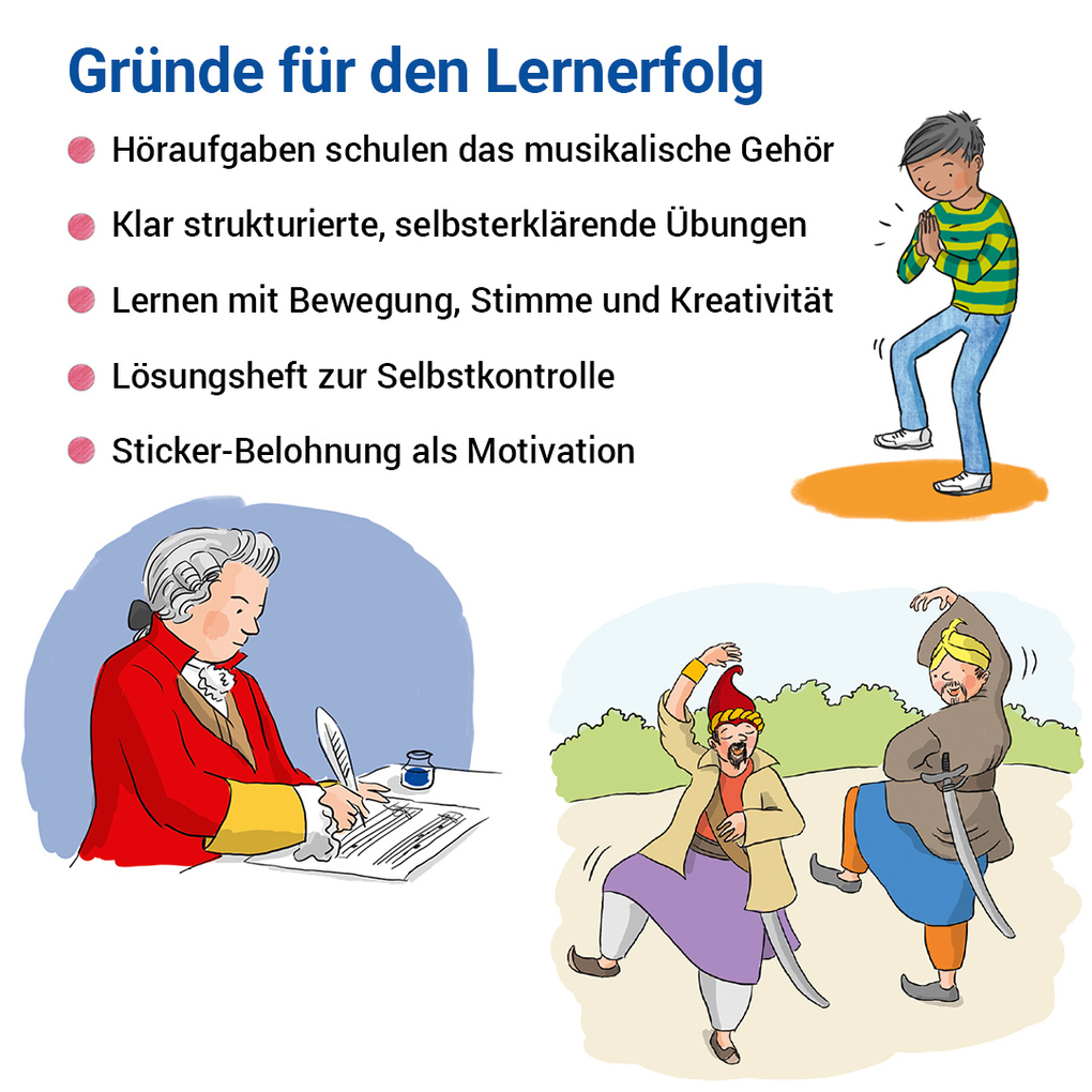 Weitere Ansicht: Das Übungsheft Musik 3/4 | Wolfgang Junge