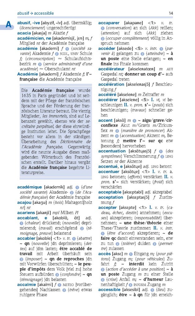 Weitere Ansicht: PONS Standardwörterbuch Plus Französisch
